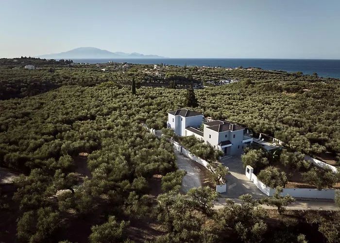 Kapodistria Luxury - Serene Escape In A Scenic, Secluded Location, By Zantewize ヴィラ Plános